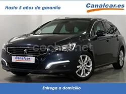 Azul Usado 2017 Peugeot 508 Allure Familiar | 10.870 € (Precio justo)
