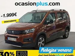 Marrón Usado 2020 Peugeot Rifter GT-line Monovolumen | 19.991 € (Precio justo)