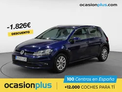 Azul Usado 2020 VW Golf VII Business Berlina | 15.990 € (Precio justo)