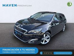 Negro Usado 2017 Peugeot 308 Allure Familiar | 11.500 € (Precio justo)