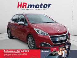 Rojo Usado 2017 Peugeot 208 Style Utilitario | 8940 € (Precio justo)