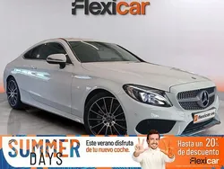 Blanco Usado 2017 Mercedes C220 AMG line Coupe | 26.290 € (Precio justo)