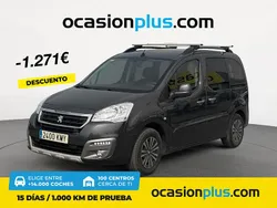 Gris Usado 2018 Peugeot Partner Style Monovolumen | 13.990 € (Un poco caro)