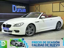 Blanco Usado 2012 BMW 640 Cabriolet Comfort Edition Descapotable | 32.490 € (Precio justo)