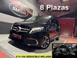 Negro Usado 2021 Mercedes V220 Avantgarde Monovolumen | 47.490 € (Precio justo)