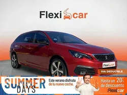 Rojo Usado 2019 Peugeot 308 GT-line Familiar | 12.990 € (Precio justo)