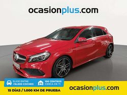Rojo Usado 2017 Mercedes A200 AMG Berlina | 17.990 € (Precio justo)