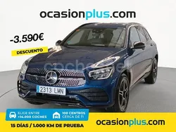 Azul Usado 2021 Mercedes GLC220 SUV | 39.490 € (Precio justo)