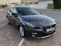 Gris / plata Usado 2014 Mazda 3 Luxury Berlina | 7500 € (Buen precio)