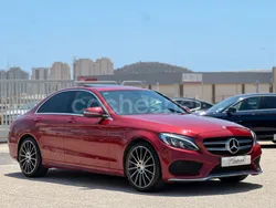 Granate Usado 2014 Mercedes C220 AMG Berlina | 18.990 € (Precio justo)