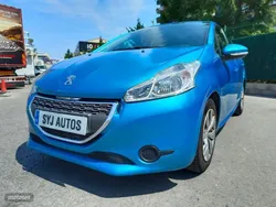 Azul Usado 2012 Peugeot 208 Active Utilitario | 5900 € (Precio justo)