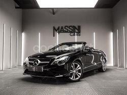 Negro Usado 2014 Mercedes E220 Descapotable | 24.999 € (Caro)
