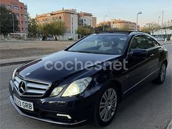 Azul Usado 2009 Mercedes E350 Coupe | 12.900 € (Precio justo)