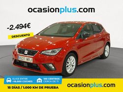 Rojo Usado 2024 Seat Ibiza FR Berlina | 17.320 € (Precio justo)