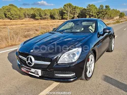 Negro Usado 2012 Mercedes SLK200 Descapotable | 24.490 € (Precio justo)