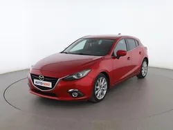 Rojo Usado 2016 Mazda 3 Luxury Utilitario | 15.599 € (Precio justo)