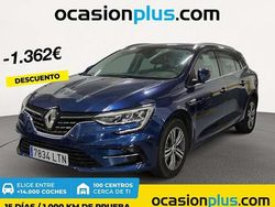 Azul Usado 2021 Renault Mégane GrandTour Zen Familiar | 13.628 € (Buen precio)