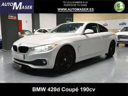 Blanco Usado 2017 BMW 420 Descapotable | 20.100 € (Super precio)