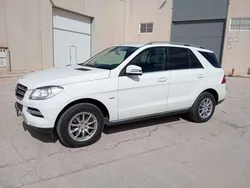 Blanco Usado 2011 Mercedes ML250 SUV | 18.999 € (Precio justo)