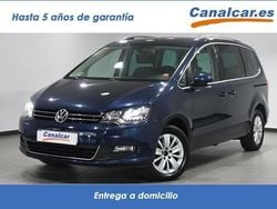 Azul Usado 2015 VW Sharan Advance Monovolumen | 14.711 € (Super precio)