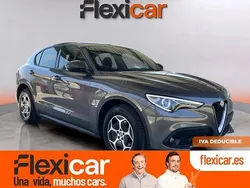 Gris / plata Usado 2022 Alfa Romeo Stelvio Super SUV | 25.990 € (Precio justo)
