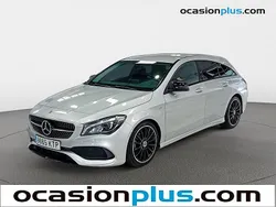 Gris plata Usado 2019 Mercedes CLA200 Shooting Brake AMG Familiar | 20.682 € (Super precio)