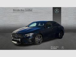 Negro Usado 2025 Mercedes A180 AMG line Berlina | 33.990 € (Precio justo)