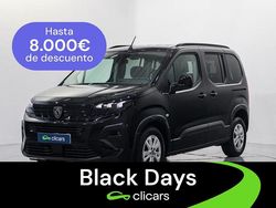 Negro Usado 2024 Peugeot Rifter Allure Monovolumen | 20.990 € (Precio justo)