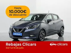 Gris Usado 2021 Nissan Micra Acenta Utilitario | 12.490 € (Precio justo)