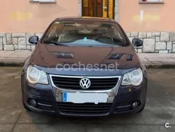 Azul Usado 2007 VW Eos Descapotable | 5900 € (Super precio)