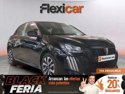 Negro Usado 2024 Peugeot 208 Allure Utilitario | 14.490 € (Precio justo)