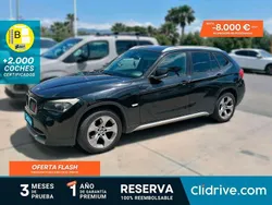 Negro Usado 2010 BMW X1 SUV | 8990 € (Precio justo)