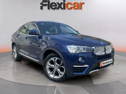 Azul Usado 2016 BMW X4 SUV | 24.990 € (Precio justo)