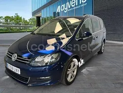 Azul Usado 2021 VW Sharan Advance Monovolumen | 33.200 € (Un poco caro)