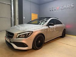 Gris / plata Usado 2016 Mercedes CLA220 AMG line Berlina | 24.900 € (Caro)