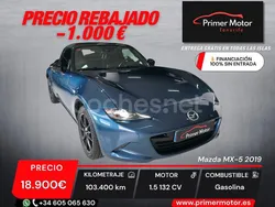Azul Usado 2019 Mazda MX5 Descapotable | 18.900 € (Precio justo)