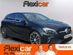 Negro Usado 2016 Mercedes A200 AMG line Berlina | 17.690 € (Precio justo)