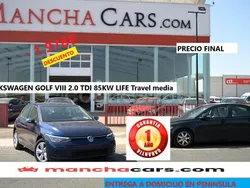 Azul Usado 2021 VW Golf VIII Life Berlina | 19.490 € (Precio justo)
