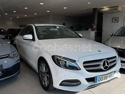 Blanco Usado 2014 Mercedes C220 Berlina | 17.900 € (Buen precio)