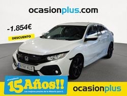 Blanco Usado 2018 Honda Civic Elegance Berlina | 16.200 € (Precio justo)