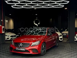 Rojo Usado 2020 Mercedes C200 Berlina | 28.990 € (Precio justo)