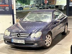 Azul Usado 2003 Mercedes CLK270 Elegance Coupe | 3200 € (Precio justo)