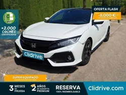 Blanco Usado 2017 Honda Civic Sport Plus Utilitario | 16.390 € (Buen precio)