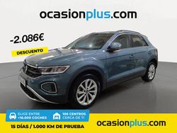 Azul Usado 2023 VW T-Roc Life SUV | 22.950 € (Precio justo)