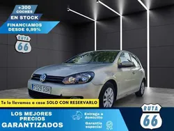 Gris / plata Usado 2009 VW Golf VI Advance Berlina | 7990 € (Precio justo)