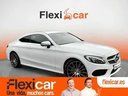 Blanco Usado 2017 Mercedes C220 Coupe | 23.990 € (Buen precio)