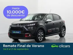 Negro Usado 2021 Citroën C3 PureTech Utilitario | 10.990 € (Precio justo)