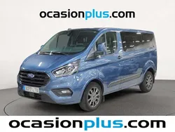 Azul Usado 2021 Ford Transit Custom Trend Familiar | 31.355 € (Precio justo)
