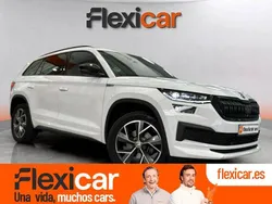 Blanco Usado 2023 Skoda Kodiaq SportLine SUV | 35.990 € (Un poco caro)