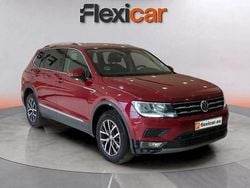 Rojo Usado 2021 VW Tiguan Allspace Advance SUV | 27.990 € (Precio justo)